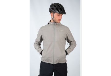 VESTE A CAPUCHE IMPERMEABLE HUMVEE HOMME ENDURA GRIS FOSSILE