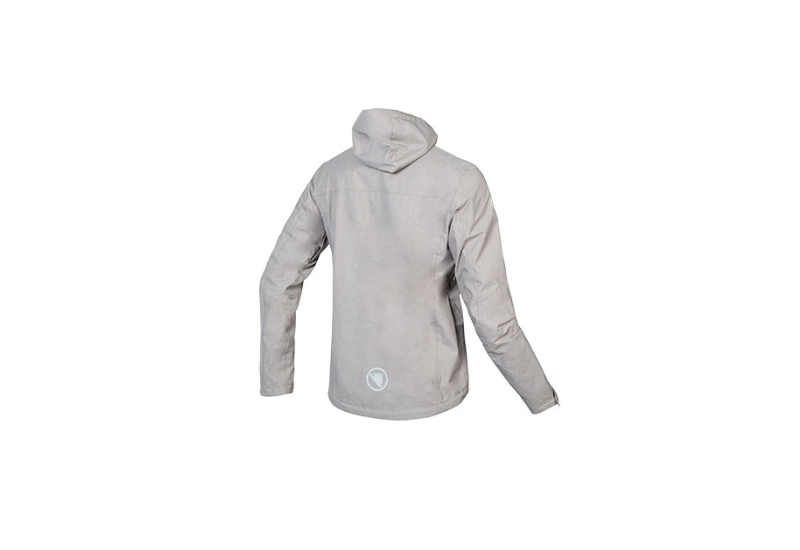 VESTE A CAPUCHE IMPERMEABLE HUMVEE HOMME ENDURA GRIS FOSSILE