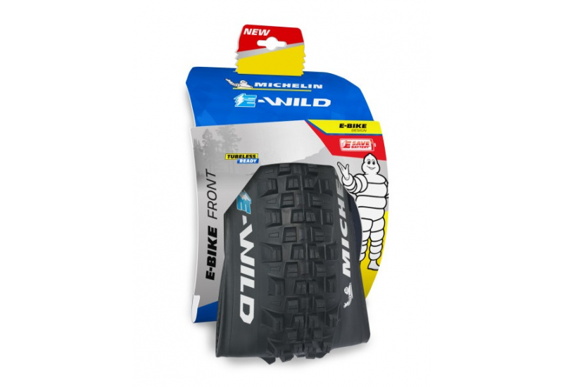 PNEU MICHELIN E-WILD FRONT - SOUPLE - T.READY - GUM-X- E-BIKE