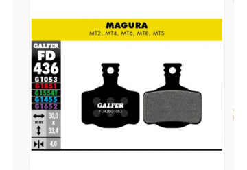 PLAQUETTES DE FREINS GALFER