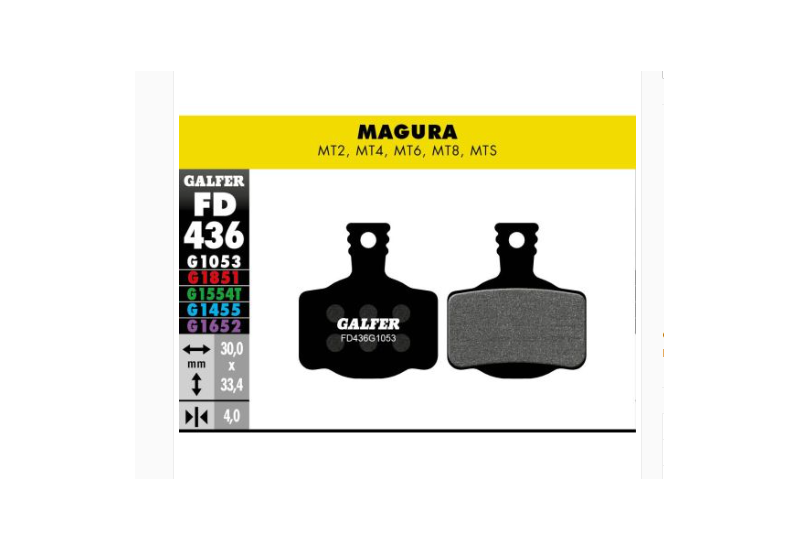 PLAQUETTES DE FREINS GALFER