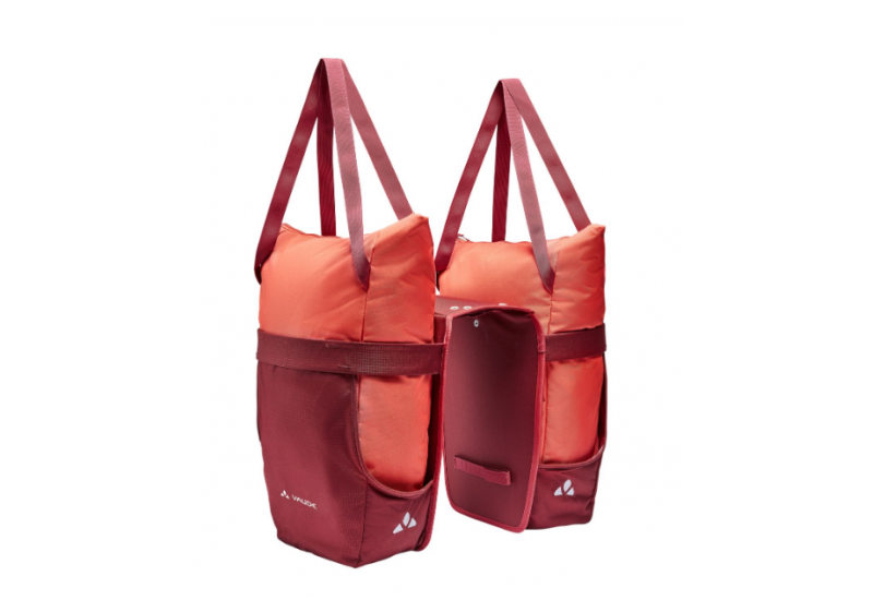 VAUDE SACOCHE TWINSHOPPER HOTCHILI