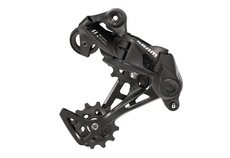 DERAILLEUR ARRIERE SRAM NX 1 X 11 VITESSES CHAPE LONGUE NOIRE