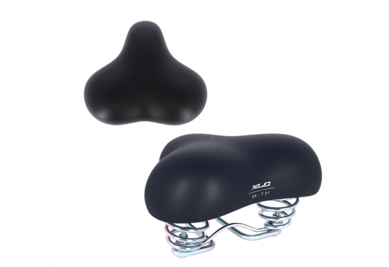 XLC SA-T21 SELLE FEMME POUR JUPE 185x210 mm NOIRE