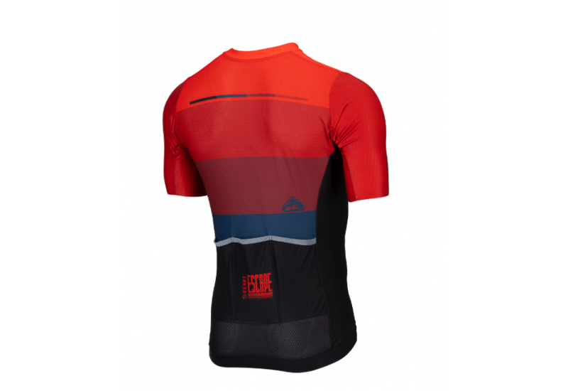 KENNY MAILLOT ESCAPE ETE JERSEY RED HOMME