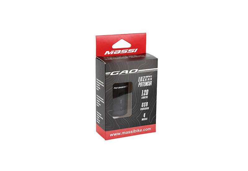 ECLAIRAGE AVANT MASSI USB GAO 120 LUMENS