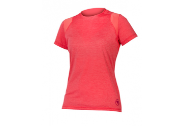 ENDURA MAILLOT SINGLETRACK M/C FEMME ROSE