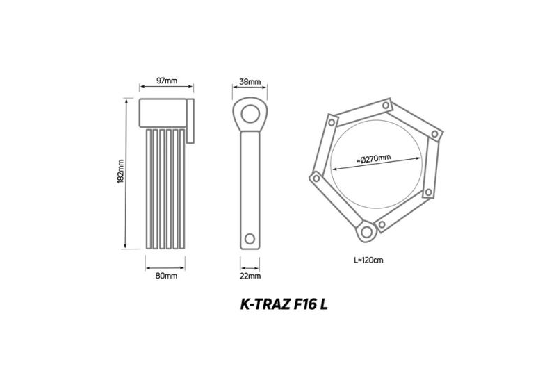 ANTIVOL ARTICULE ZEFAL K-TRAZ