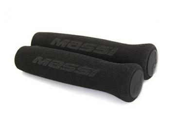 PAIRE DE POIGNÉES MOUSSE TECH BLACK MASSI