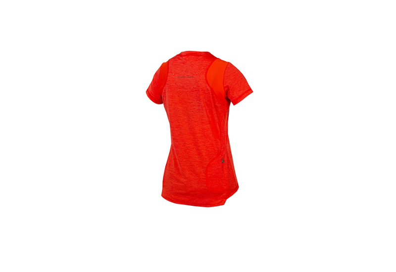 ENDURA MAILLOT SINGLETRACK M/C FEMME PAPRIKA