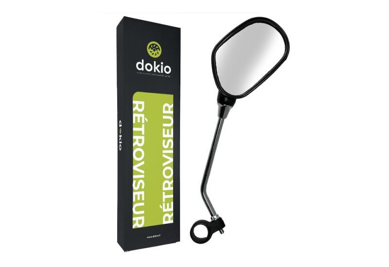 RETROVISEUR GAUCHE VELO DOKIO AVEC CATADIOPTRE