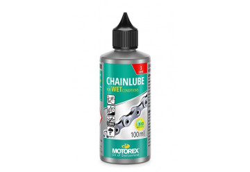 MOTOREX LUBRIFIANT CHAINE Conditions humides 100ml