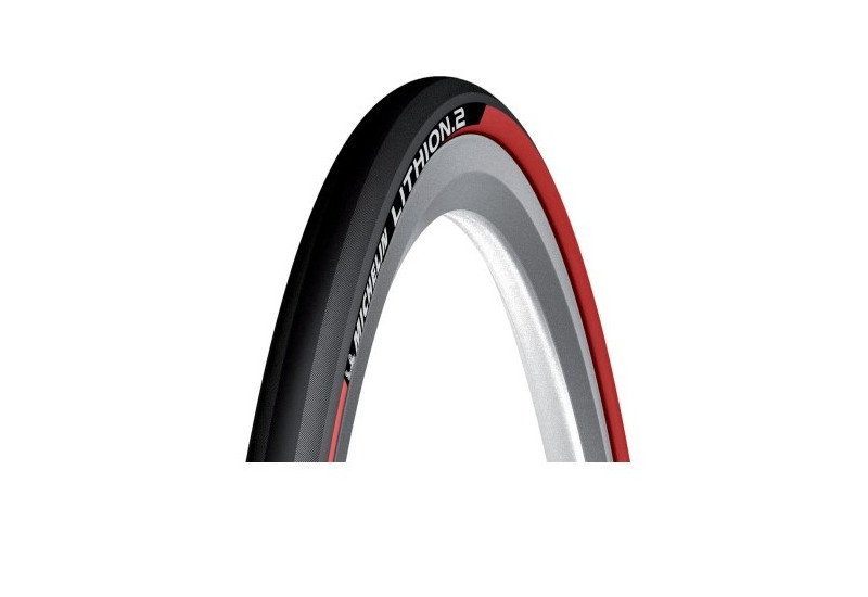 PNEU MICHELIN LITHION 2 NOIR GRIS SOUPLE TUBETYPE 700X25 C