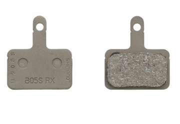 Plaquette en résine B05S-RX et ressort avec goupille fendue type 3 (paire)