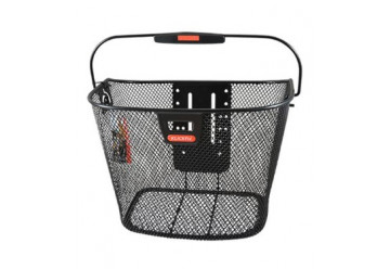 PANIER AV A CLIPS ACIER KLICKFIX 16L NOIR AVEC CLIP POUR ECLAIRAGE 25X35X26 (SANS FIXATION