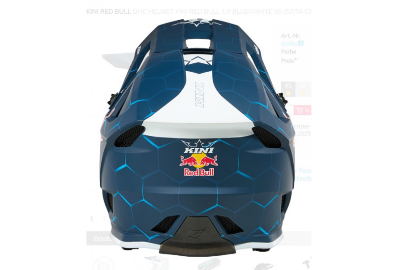CASQUE DHC Helmet Kini Red Bull 1.0 blue/white