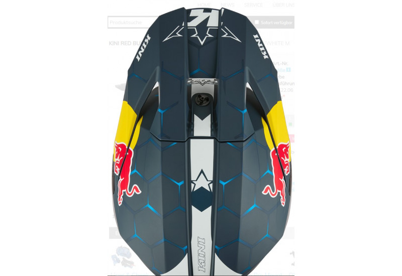 CASQUE ENFANT MOTO CROSS Kini Red Bull MX3 Youth Helmet Kini Red Bull 1.0 blue/white