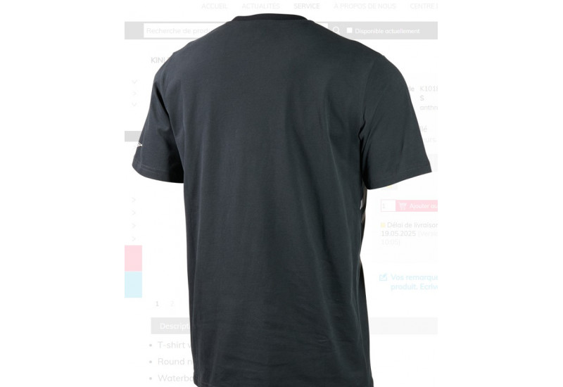 TEE SHIRT Kini Red Bull ST Tee Kini Red Bull 1.0 anthracite