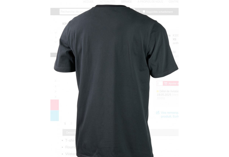 TEE SHIRT Kini Red Bull BR Tee Kini Red Bull 3.0 anthracite