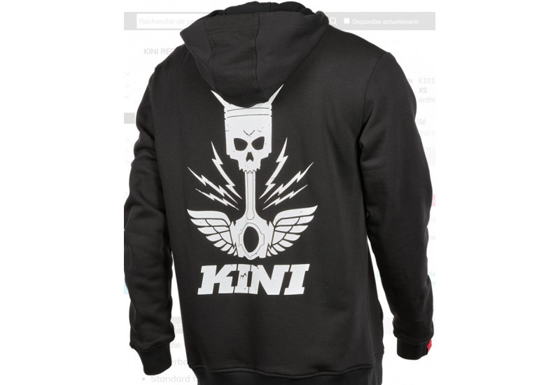 Sweat à capuche Kini Red Bull KP Hoodie Kini 2.0 anthracite