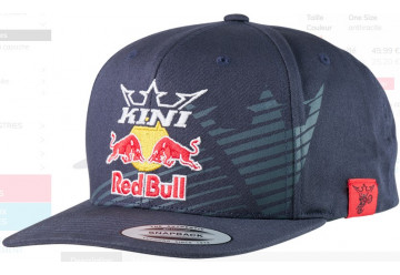 CASQUETTE Kini Red Bull LI Cap Kini Red Bull 3.0 anthracite One Size