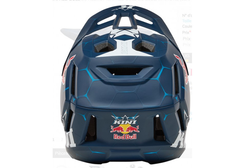 CASQUE Kini Red Bull EC Helmet Kini Red Bull 1.0 blue/white