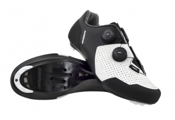 MASSI CHAUSSURES DE  ROUTE HOMME  PROTEAM NOIR BLANC