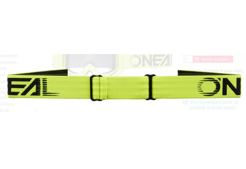 LUNETTE /MASQUE O'Neal B-ZERO Goggle neon yellow