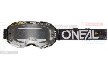 LUNETTE/MASQUE O'Neal B-10 Goggle ATTACK black/white - clear