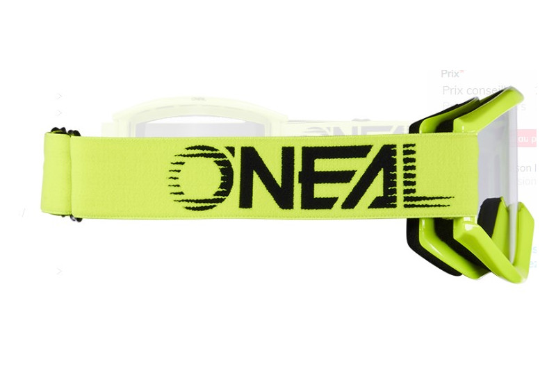 LUNETTE/MASQUE O'Neal B-ZERO Goggle neon yellow