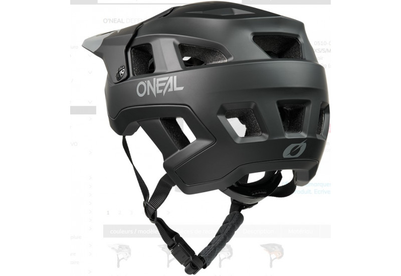 CASQUE O'Neal DEFENDER Helmet SOLID black XS/S/M (54-58 cm)