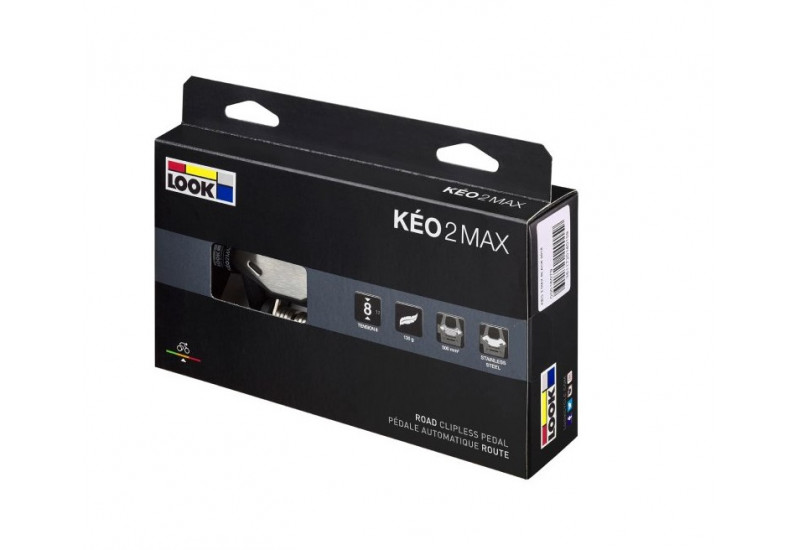 P.PEDALES LOOK KEO 2 MAX BLACK