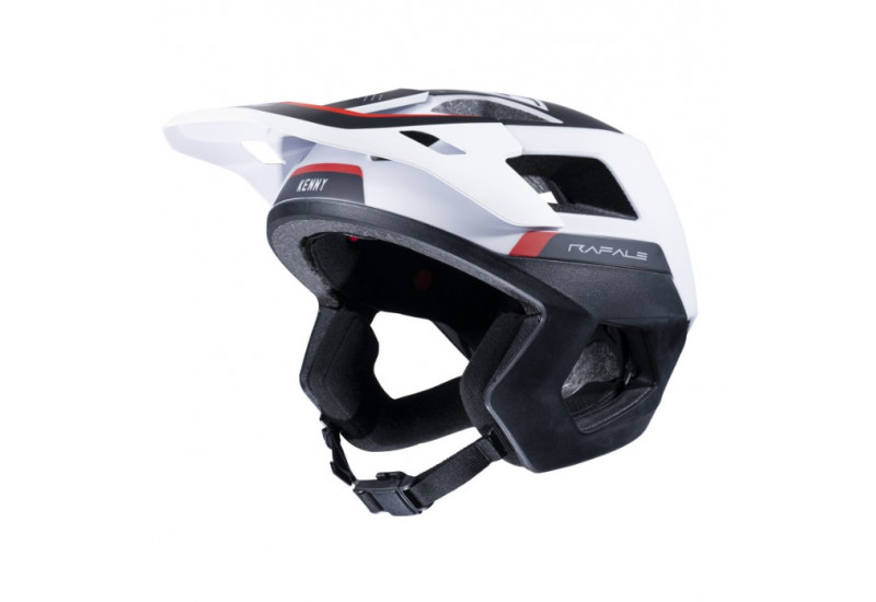 CASQUE KENNY RAFALE WHITE/RED
