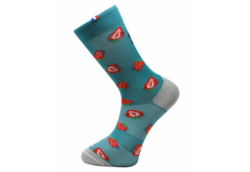 RAFALSOCKS CHAUSSETTES HAUTES FUNNY FOOD FRAISES