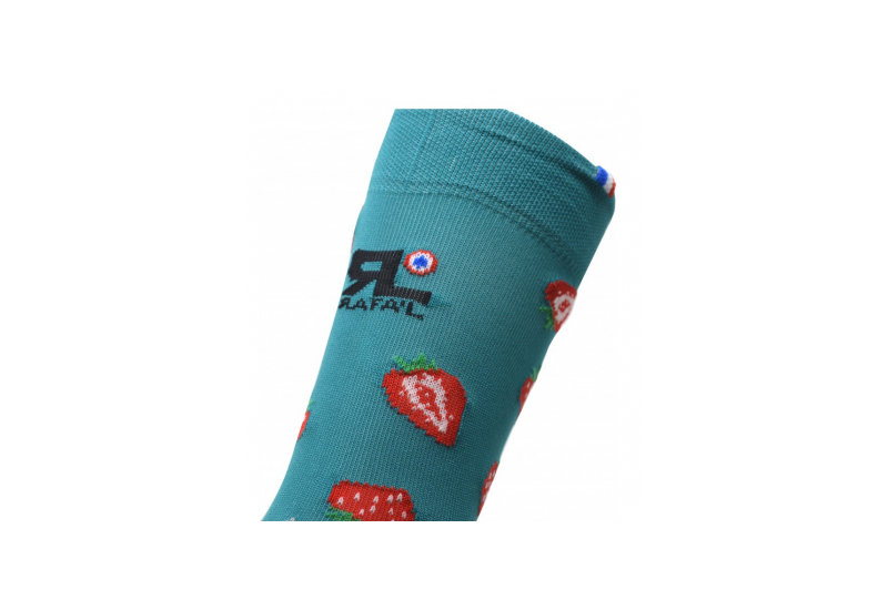 RAFALSOCKS CHAUSSETTES HAUTES FUNNY FOOD FRAISES