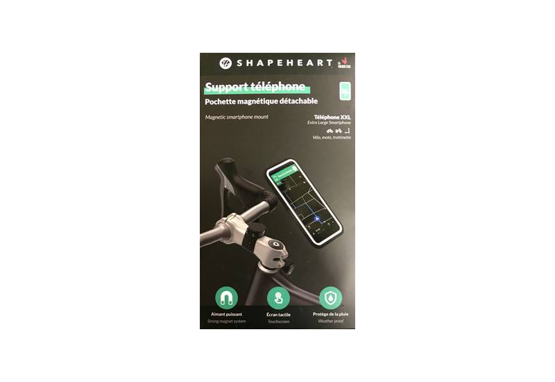 Support smartphone Shapeheart vélo