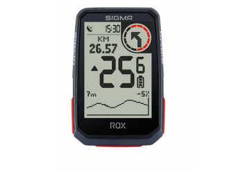 COMPTEUR DE VELO SIGMA ROX 4.0 HR SET  GPS NOIR