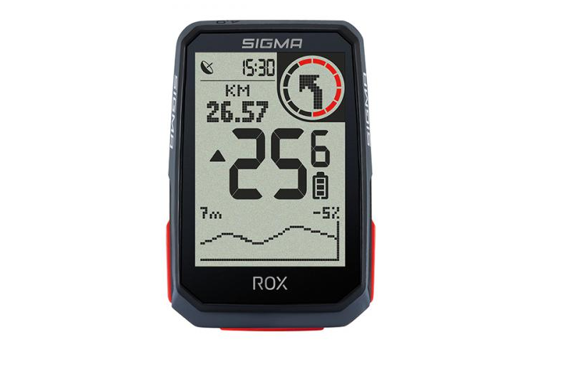 COMPTEUR DE VELO SIGMA ROX 4.0 HR SET  GPS NOIR