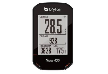 COMPTEUR GPS VELO BRYTON R420 H