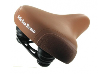 SELLE CITY SAN REMO MARRON AVEC RESSORTS