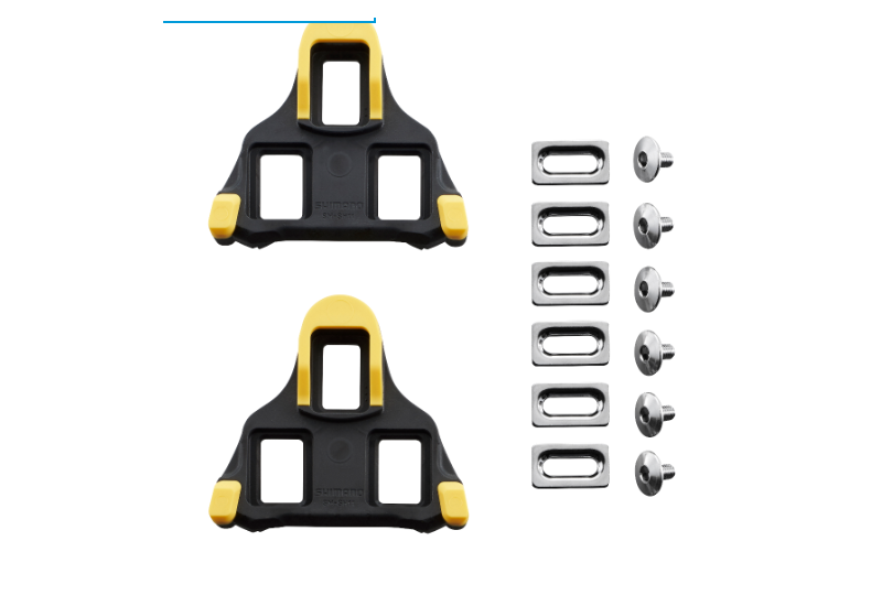 PAIRE DE CALES SHIMANO JAUNE SM SH11