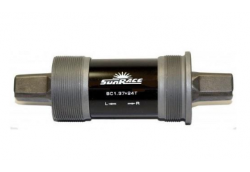 BOITIER DE PEDALIER SUNRACE AXE CARRE BSC CUVETTE ACIER