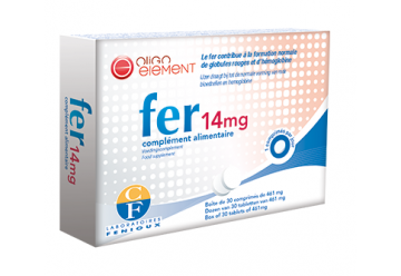 FENIOUX FER BOITE DE 30 COMPRIMES