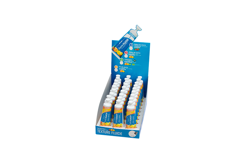 FENIOUX GEL FLUIDE TURBO PUNCH 3 CAFEINE BOITE DE 32 GELS