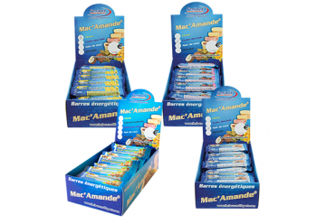 FENIOUX BARRES ENERGETIQUES MAC AMANDE BOITE DE 32 BARRES