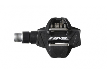PEDALES VTT TIME ATAC XC 4 NOIR AVEC CALES ATAC EASY 10°