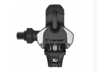 PEDALES ROUTE TIME XPRO 10 NOIR/BLANC AVEC CALES ICLIC 5°